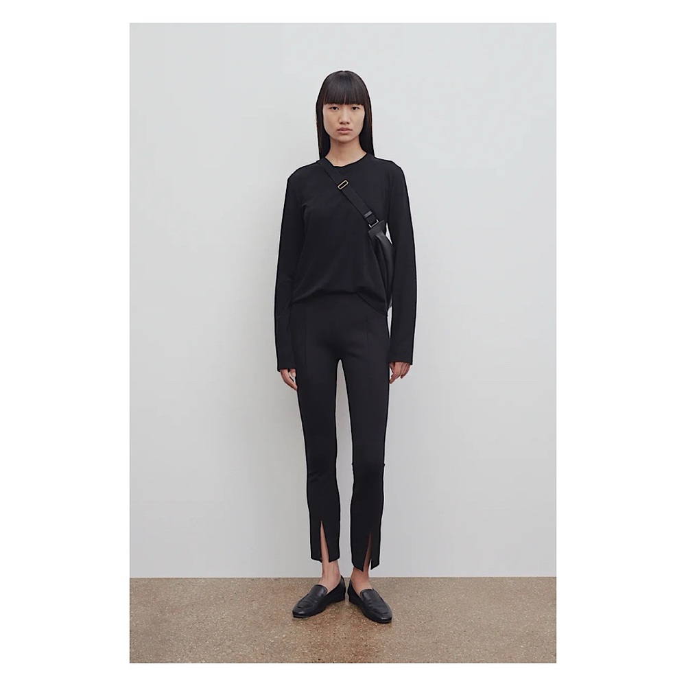 THE ROW Thilde Pant in Black